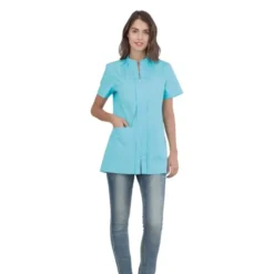 Fuori-tutto - Casacca da donna a maniche corte Alix Horeca Siggi - 28CS1592/00-0001 taglia L colore blu