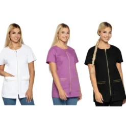 Fuori tutto - Casacca da donna a maniche corte Siggi Bella - 28CS1883/00 Taglia L Colore Viola