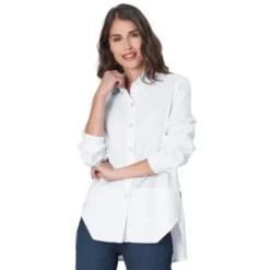 Fuori tutto - Casacca da donna con polsini Melissa Horeca Siggi - 28CS1696/00-0001 Taglia XL Colore Bianco