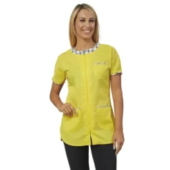 Fuori tutto - Casacca da donna multitasche a maniche corte Gioia Horeca Siggi - 28CS1424/00-0001 taglia S colore Sabbia