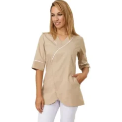 Fuori tutto - Casacca da donna Payton con chiusura a bottoni Beauty Siggi - 63CS1325/00-0001 Taglia S Colore Nero