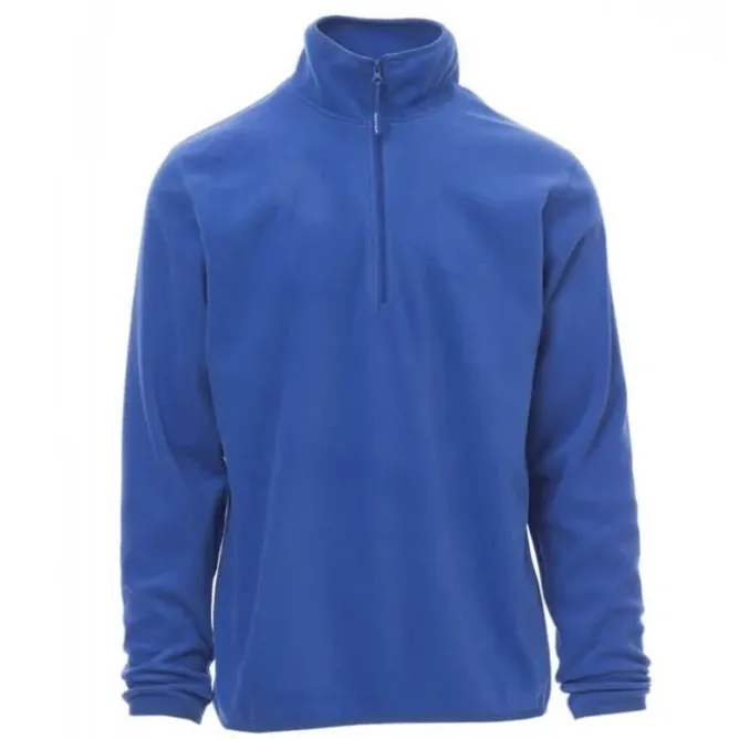 Fuori tutto -Felpa da lavoro in Micropile Leggero con Elastico nella Manica Soft+ - Payper taglia 3XL blu navy