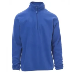 Fuori tutto -Felpa da lavoro in Micropile Leggero con Elastico nella Manica Soft+ - Payper taglia M navy