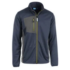 Fuori tutto - Felpa da Lavoro ZIp Intera Multitasche Sottozero Trekking 70700 Taglia L Colore Blu Grigio