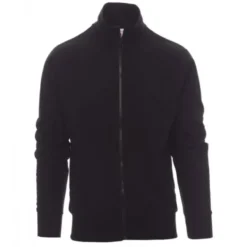 Fuori Tutto - Felpa da Uomo con Nastro di Rinforzo sul Collo Houston - Payper AY 7542 nero taglia XS