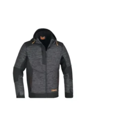 Fuori tutto - Felpa in pile con cappuccio da Lavoro Multitasche Beta 7637 Taglia XL Colore Grigio