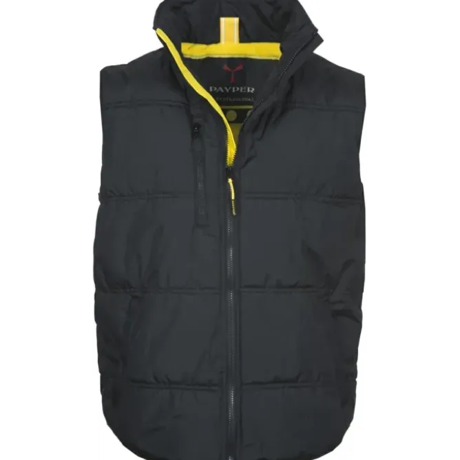 Fuori tutto -Gilet da lavoro Multitasche 100% Poliestere Daytona - Payper AY 7145 taglia M nero/giallo