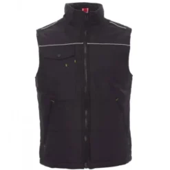 Fuori tutto - Gilet da lavoro Unisex con Imbottitura Interna Trapuntata Airspace 2.0 - Payper AY 7219 Taglia S Colore Nero
