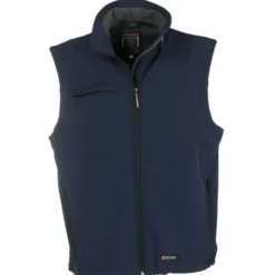 Fuori tutto - Gilet Softshell Multitasche Ergonomico Bering - Payper colore blu navy taglia M