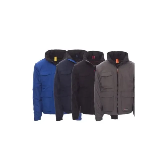 Fuori Tutto - Giubbotto da lavoro Multitasche Escape - Payper AY 7230 blu nvy/blu royal taglia S
