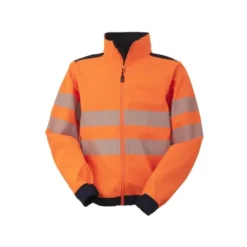 Fuori tutto - Giubbotto da Lavoro Alta Visibilità Stretch Rossini Softshell Hi-Vis HH236 Taglia M Colore Giallo