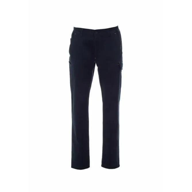 Fuori tutto - Pantalone Da Lavoro Multitasche Stretch Payper Power Stretch taglia L blu navy