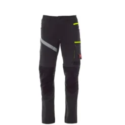 Fuori Tutto - Pantalone Unisex da Lavoro Multitasche Stretch Payper Next 4W Summer AY 7317 blu navy/nero taglia 46