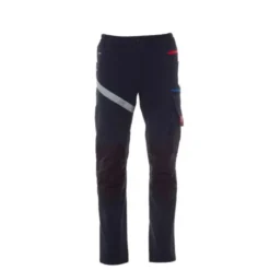 Fuori Tutto - Pantalone Unisex da Lavoro Multitasche Stretch Payper Next 4W Summer AY 7317 blu navy/nero taglia 46