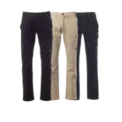 Fuori tutto-Pantalone Unisex da lavoro Stretch Multitasche Payper Worker Stretch Summer AY 7312 taglia XL nero