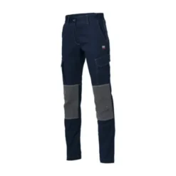 Fuori tutto - Pantaloni da Lavoro Multitasche Stretch Sirio da donna Siggi taglia XL colore Blu