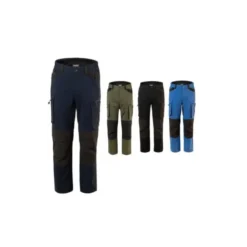 Fuori tutto - Pantaloni da Lavoro Rossini Dynamic Flex A00520 Stretch Multitasche Taglia L Colore Nero