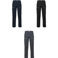 Fuori tutto - Pantaloni da Lavoro Stretch Multitasche da Donna Invernali Rossini R-Stretch Lady A80706 Taglia S Colore Blu Navy