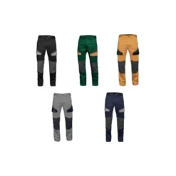 Fuori tutto - Pantaloni da Lavoro Multitasche stretch Nilo Siggi 73PA1482/00-1326 Taglia XS Colore Giallo
