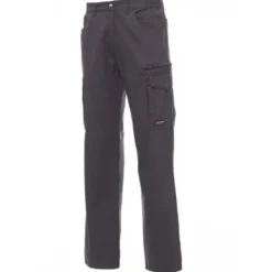 Fuori tutto-Pantaloni da lavoro Multitasche in Cotone con Triple Ciciture Texas - Payper AY 7338 taglia L blu navy/blu royal
