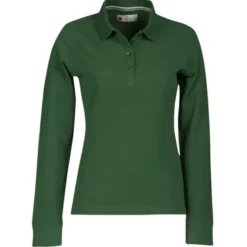 Fuori tutto - Polo a Manica Lunga Florence Donna con Cuciture Stretch in 100% Cotone - Payper AY 7516 taglia XL bianco