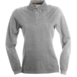 Fuori tutto - Polo a Manica Lunga Florence Donna con Cuciture Stretch in 100% Cotone - Payper AY 7516 taglia XL bianco