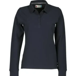 Fuori tutto - Polo a Manica Lunga Florence Donna con Cuciture Stretch in 100% Cotone - Payper AY 7516 taglia XL bianco