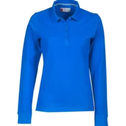 Fuori tutto - Polo a Manica Lunga Florence Donna con Cuciture Stretch in 100% Cotone - Payper AY 7516 taglia XL bianco