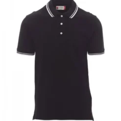 Fuori tutto - Polo da lavoro in cotone con Rinforzi e Cuciture Stretch Skipper - Payper AY 7438 colore navy bianco taglia M