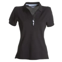 Fuori Tutto - Polo Manica Corta 100% Cotone Glamour - Payper AY 7413 - Taglia M Colore Nero