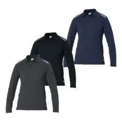 Fuori-tutto - Polo maniche lunghe da Lavoro 100% Cotone Siggi Task 2 23MA0550/00 taglia M colore Blu