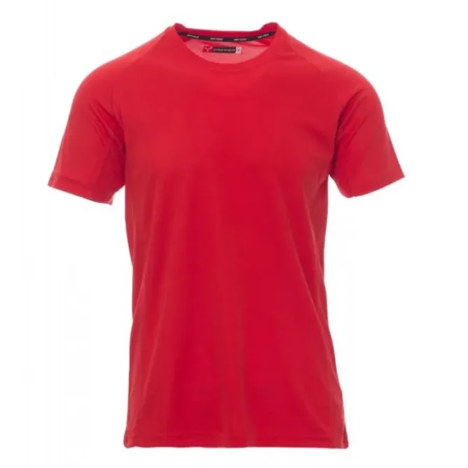 Fuori tutto -T-shirt Runner Tecnica Sportiva con Manica Raglan - Payper AY 7475 taglia 3XL rosso