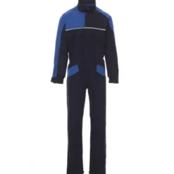 Fuori tutto -Tuta da lavoro Bicolore Multitasche Elasticizzata Promotech - Payper taglia L blu royal/blu navy