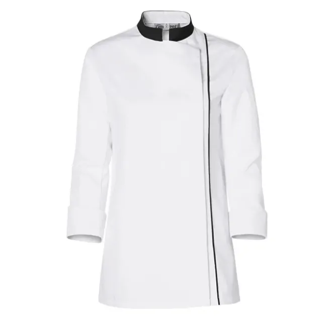 Giacca da Cuoco Molinel Ajik 29913601116 Chef Cucina Maniche Lunghe Donna