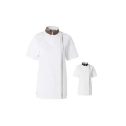 Giacca da Cuoco Molinel Ajik 29963601247 Chef Cucina Maniche Corte Donna