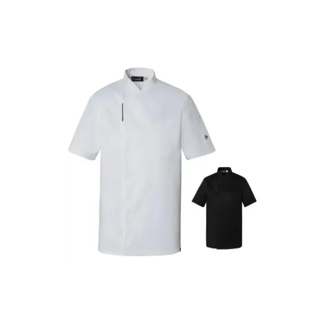 Giacca da Cuoco Molinel Reko 10703253001 Chef Cucina Maniche Corte Stretch