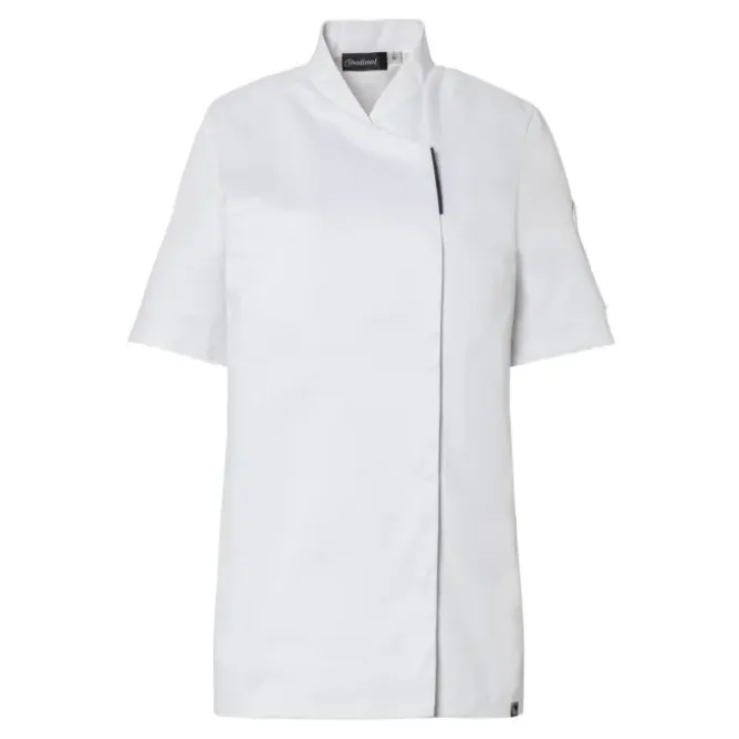 Giacca da Cuoco Molinel Reko 10863253001 Chef Cucina Maniche Corte Stretch Donna