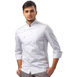 Giacca da Lavoro Chef Adrian profilo Tortora Siggi - 28GA0193/00-0655