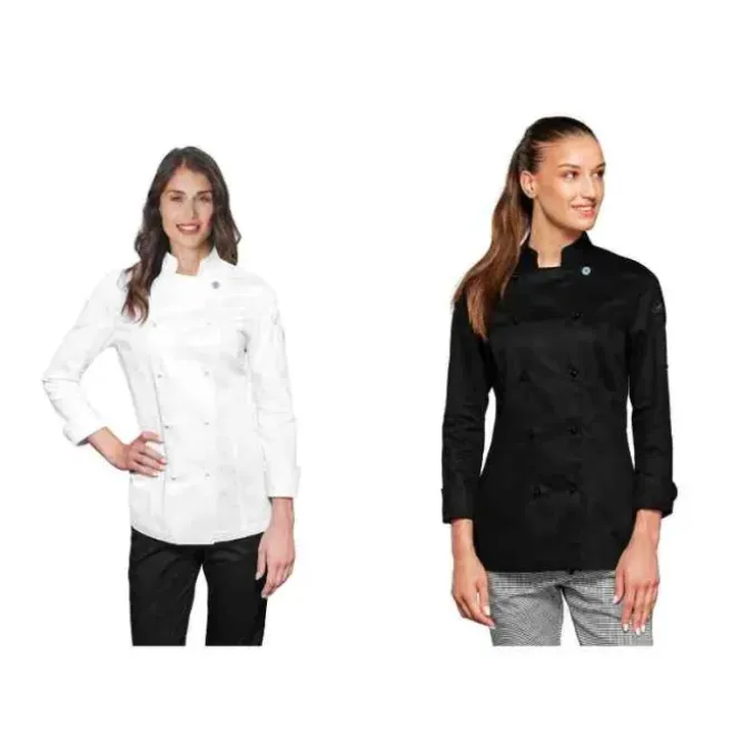 Giacca da Lavoro Chef Stretch da Donna Siggi Olivia 28GC0033/00-1578