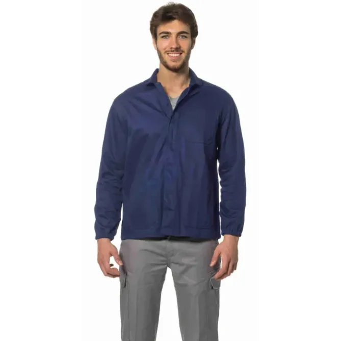 Giacca da Lavoro Multitasche 100% cotone Logica 9050BLU-L