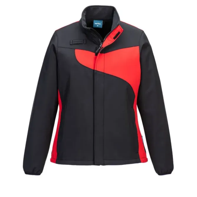 Giacca da Lavoro Softshell Antivento Impermeabile Multitasche Metalfree da Donna Portwest PW278