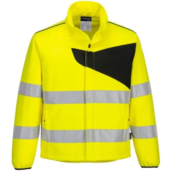 Giacca da Lavoro Softshell PW2 ad Alta Visibilità Portwest PW275