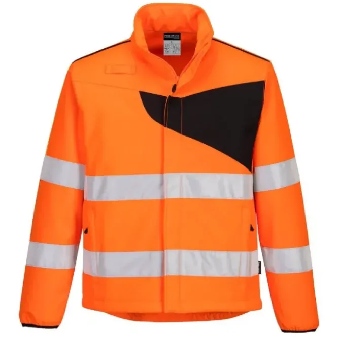 Giacca da Lavoro Softshell PW2 ad Alta Visibilità Portwest PW275