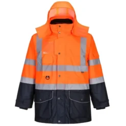 Giacca da Lavoro Traffic bicolore 7 in 1 ad Alta Visibilità Portwest S426