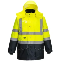 Giacca da Lavoro Traffic bicolore 7 in 1 ad Alta Visibilità Portwest S426