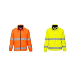 Giacca in Pile da Lavoro Alta Visibilità Zip Intera Portwest F303