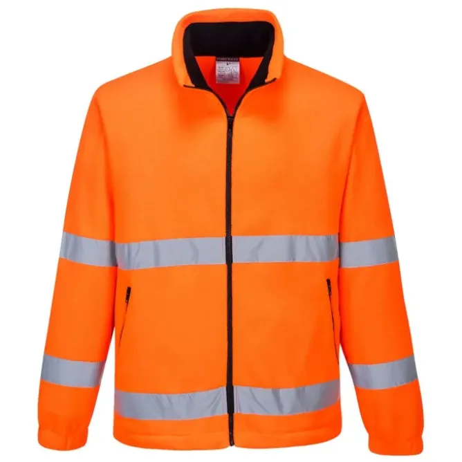Giacca in Pile da Lavoro Alta Visibilità Zip Intera Portwest F303