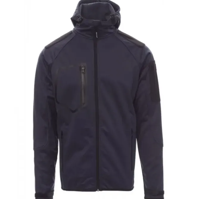 Giacca Softshell Ergonomica con Manica Raglan e Cappuccio Sagomato Extreme - Payper AY 7235