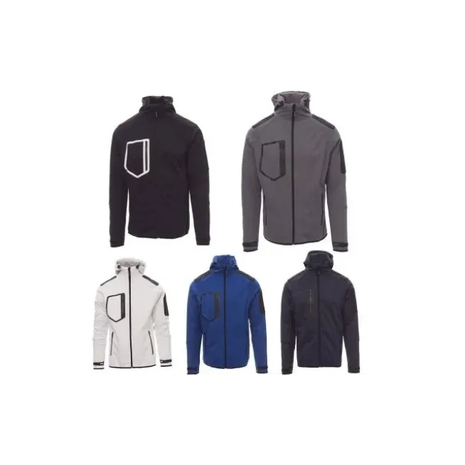 Giacca Softshell Ergonomica con Manica Raglan e Cappuccio Sagomato Extreme - Payper AY 7235