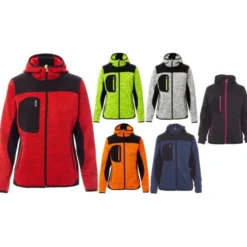 Giacca Softshell Multitasche Ergonomica Lavorata a Maglia Trip Donna - Payper TRIP LADY